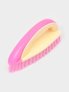 Щётка утюжок для уборки Доляна, с ручкой, пластик, хозяйственная, 17×6×8.5 см, МИКС 5531375