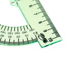 Набор чертёжный Calligrata, 4 предмета (линейка 20 см, 2 треугольника 30°/60°, 45°/45°, транспортир), МИКС - Фото 6