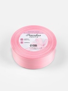 Лента репсовая, 40 мм, 23±1 м, светло-розовая №04 - Фото 4