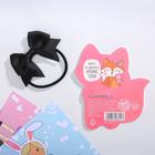 Резинка для волос с бантом «Лисёнок» 9,5 х 8 см - Фото 2