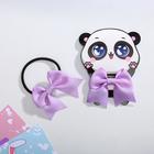 Резинка для волос с бантом «Панда» 9,5 х 8 см - Фото 3