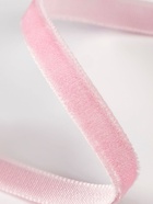 Лента бархатная, 6 мм, 18±1 м, розовая №02 - Фото 3
