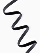 Лента бархатная, 6 мм, 18±1 м, чёрная №03 - Фото 2