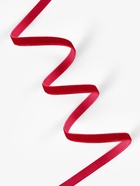 Лента бархатная, 6 мм, 18±1 м, красная №40 - Фото 1