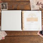 Родословная книга «Наша семья», с деревянным элементом, 84 страницы, 24.5×23×4 см - Фото 4