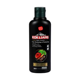 Натуральный шампунь Kokliang бессульфатный, травяной, для тёмных волос, 200 мл