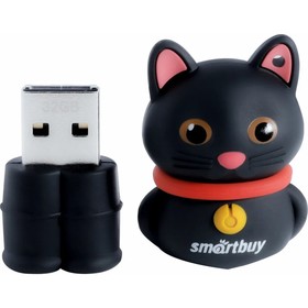 Флешка Smartbuy Wild series "Котенок", 32 Гб, USB2.0, чт до 25 Мб/с, зап до 15 Мб/с