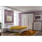 Комод Палермо, 900х1010х446, Дуб сонома/Белый глянец МДФ - фото 21224194