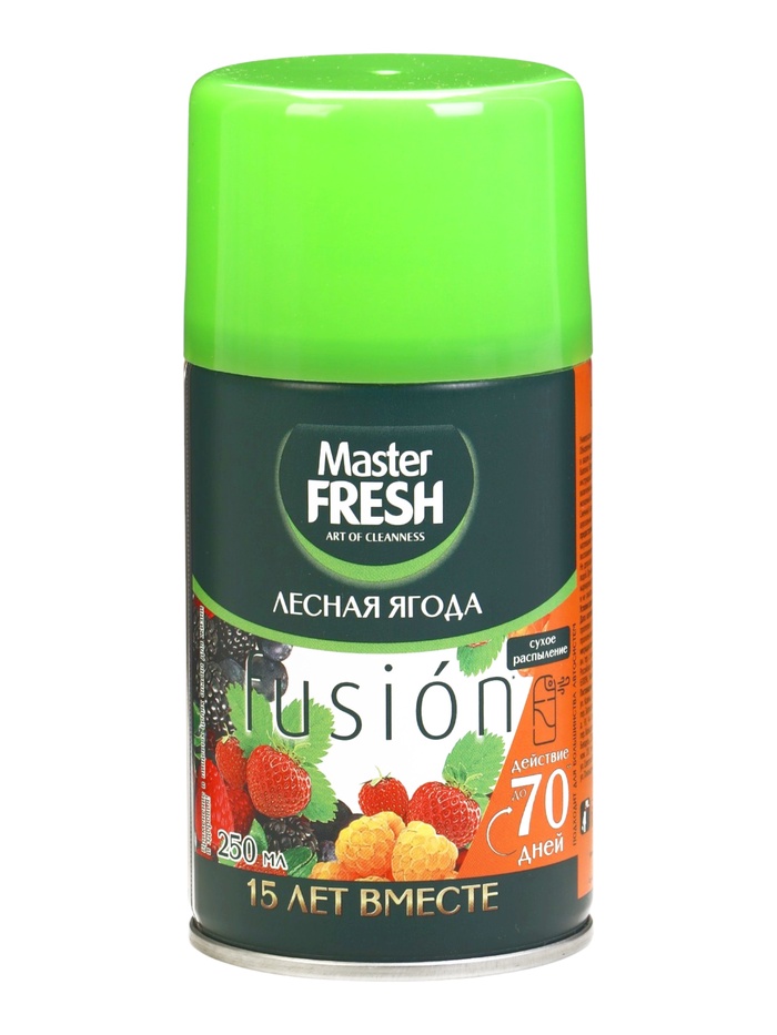 Освежитель воздуха Master Fresh сменный баллон Лесная ягода 250 мл - Фото 1