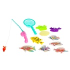 Рыбалка «Красивые рыбки» 9 рыбок, удочка, сачок - Фото 7