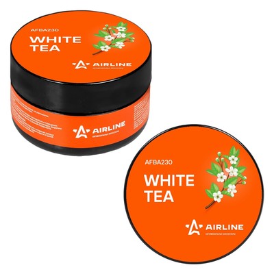 Ароматизатор-банка гелевый AIRLINE Планета, white tea, 60 мл AFBA230