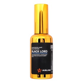 Ароматизатор-спрей AIRLINE "GOLD" Perfume, BLACK LORD, 50 мл AFSP268