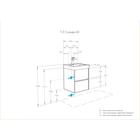 Тумба под раковину AQUATON Сканди 45 белая, дуб верона 1A251601SDB20 - Фото 4