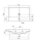 Тумба под раковину AQUATON Сканди 70 белая, дуб рустикальный 1A251801SDZ90 - Фото 8