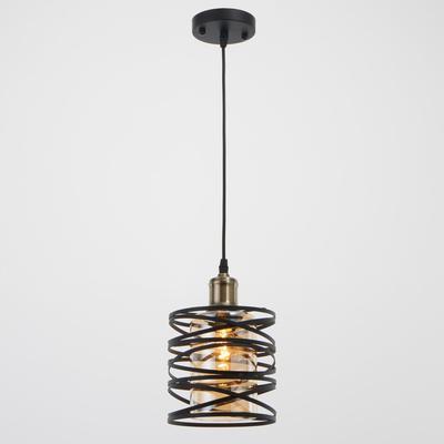 Светильник BayerLux 88319/1 E27 40 Вт черный 16×16×21-121 см