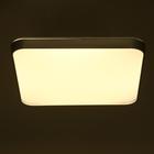 Люстра с ПДУ 33088 72Вт LED 3000-6000К, диммир., серебро, 50х50х7 см 6626431