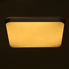 Люстра с ПДУ 33088 72Вт LED 3000-6000К, диммир., серебро, 50х50х7 см 6626431