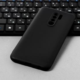 Чехол Innovation, для Xiaomi Redmi 9, силиконовый, матовый, черный