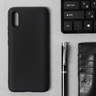 Чехол Innovation для Xiaomi Redmi 9A, силиконовый, матовый, чёрный - Фото 1