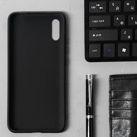 

Чехол Innovation, для Xiaomi Redmi 9A, силиконовый, матовый, черный