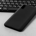 Чехол Innovation для Xiaomi Redmi 9A, силиконовый, матовый, чёрный - Фото 3