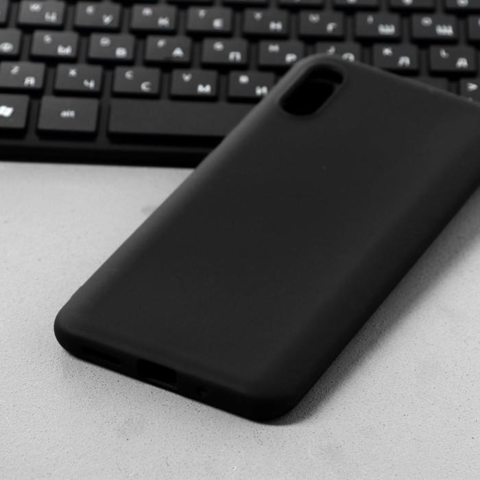 Чехол Innovation, для Xiaomi Redmi 9A, силиконовый, матовый, черный - фото 51820460