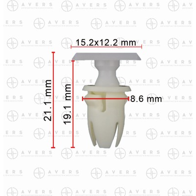 Клипса Mercedes A0099880378