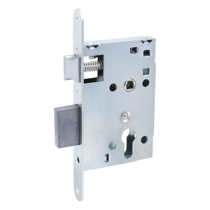 Замок врезной без ручек «Птимаш» ЗВ4-3 (ЗВ4), корпус, 55 мм - Фото 1