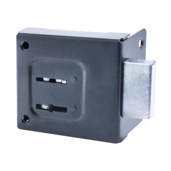 Замок накладной «Птимаш» ЗН4-1, черный - Фото 1