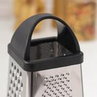 Тёрка с контейнером «Синтай», 13×13.5×24 см, ручка чёрная - Фото 7