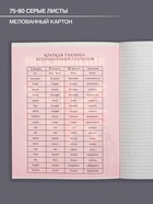 Предметная тетрадь по английскому языку Calligrata. 3D, 48 листов, в клетку, со справочным материалом, обложка из мелованного картона - Фото 2