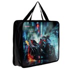 Папка для труда, А4, пластиковая, 33×26×7.5 см «Мотоцикл» - Фото 2