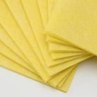 Набор салфеток универсальных PARLO, 30×25 см, вискоза, 10 шт, цвет жёлтый - Фото 2