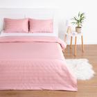 Комплект Этель "Rose gold" Пододеяльник 143*215,наволочка 50*70-1шт,страйп-сатин,125 г/м² - Фото 3