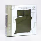 Постельное бельё Этель "Pine forest" Пододеяльник 200х217, наволочка 50х70-2шт, страйп-сатин,125 г/м² - Фото 4