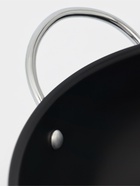 Сковорода - Вок «Мини», 1.4 л, d=20 см, антипригарное покрытие, углеродистая сталь, чёрная - Фото 2