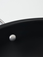 Сковорода - Вок «Мини», 1.4 л, d=20 см, антипригарное покрытие, углеродистая сталь, чёрная - Фото 3