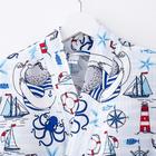 Халат вафельный мужской удлинённый «Этель. Капитан», размер 50-52 - Фото 6