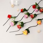 Декор тинги "Роза с мелкими цветочками"(бутон d=6см, h=6см) 150 см цена за 1шт) микс - фото 9201770