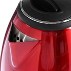 УЦЕНКА Чайник электрический HOMESTAR HS-1010, металл, 1.8 л, 1500 Вт, красный - Фото 2