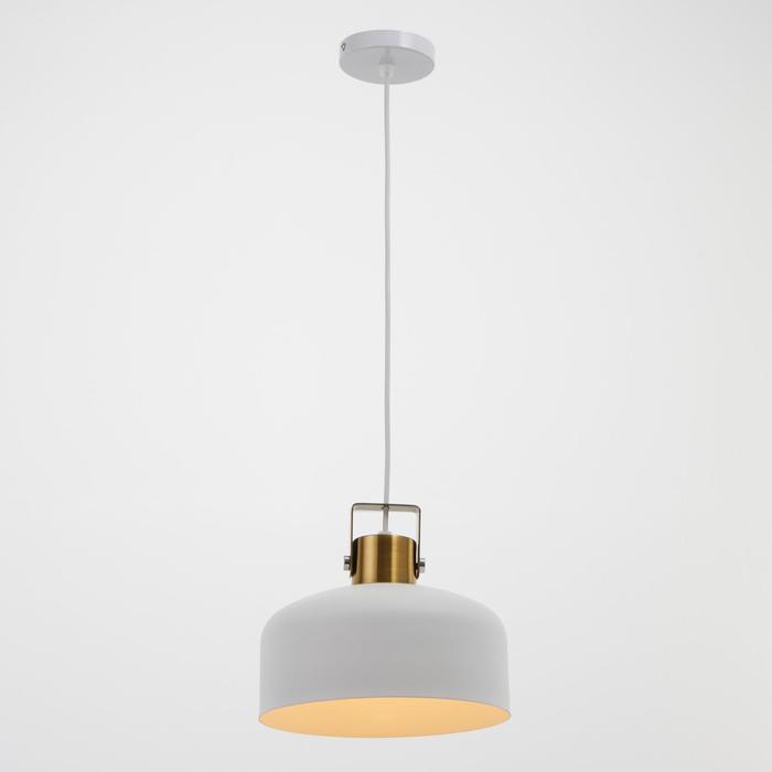 Светильник BayerLux 34871/1 E27 40 Вт белый 23×23×21-121 см - Фото 1