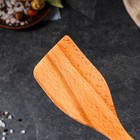 Лопатка деревянная «Косая» 29 см, бук-премиум - Фото 2