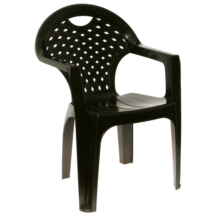Кресло, цвет коричневый - Фото 1