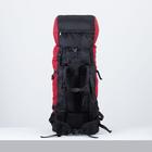 Рюкзак туристический, 90 л, отдел на шнурке, наружный карман, 2 боковые сетки, цвет чёрный - Фото 2