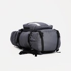 Рюкзак туристический, Taif, 80 л, отдел на шнурке, наружный карман, 2 боковые сетки, цвет серый - Фото 3