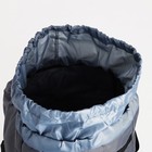 Рюкзак туристический, 80 л, отдел на шнурке, наружный карман, 2 боковые сетки, цвет серый - фото 7105906