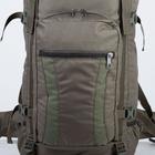 Рюкзак туристический, 60 л, отдел на шнурке, наружный карман, 2 боковые сетки, цвет оливковый - фото 7022935