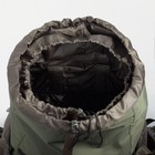 Рюкзак туристический, Taif, 80 л, отдел на стяжке, 2 наружных кармана, 2 боковых кармана, цвет оливковый - Фото 5