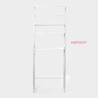 Стеллаж над стиральной машинкой со штангой для сушки, 66×25×175 см, белый - Фото 3