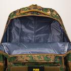 Рюкзак туристический, отдел на молнии, наружный карман, цвет зелёный - Фото 5